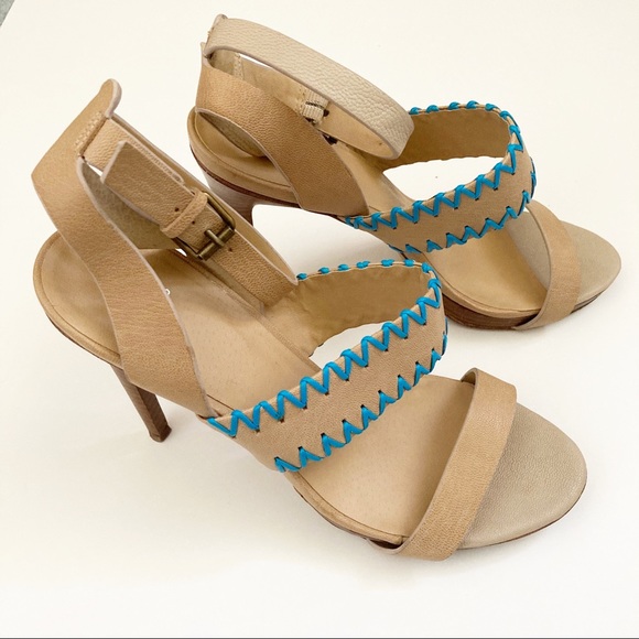 Joe's Jeans Riana Stiletto Heel Open Toe Sandal - Picture 3 of 14